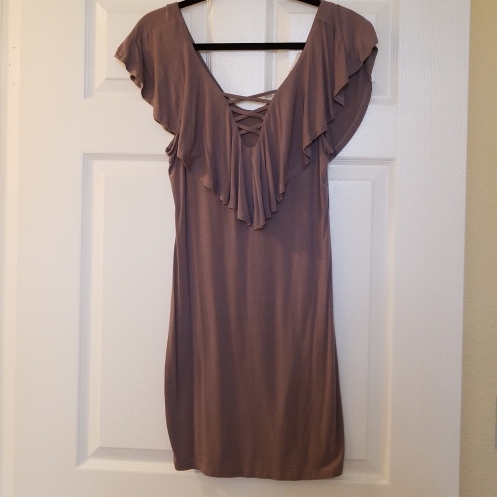 Lavender Mini Dress